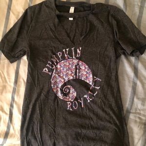Nightmare before Christmas pumpkin royalty tee